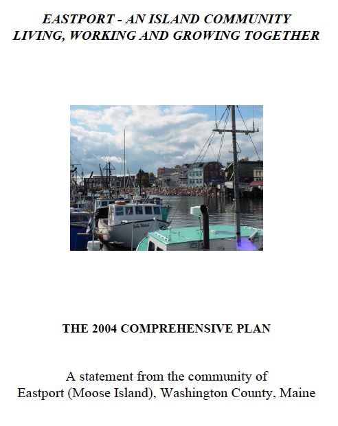 Eastport Comprehensive Plan cover