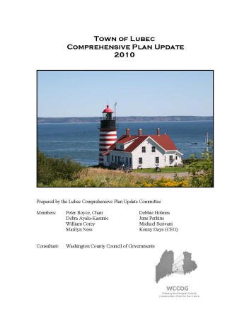 Lubec Comp Plan Cover